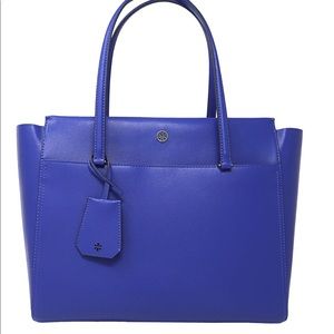 Tory Burch Parker large leather purse in Songbird